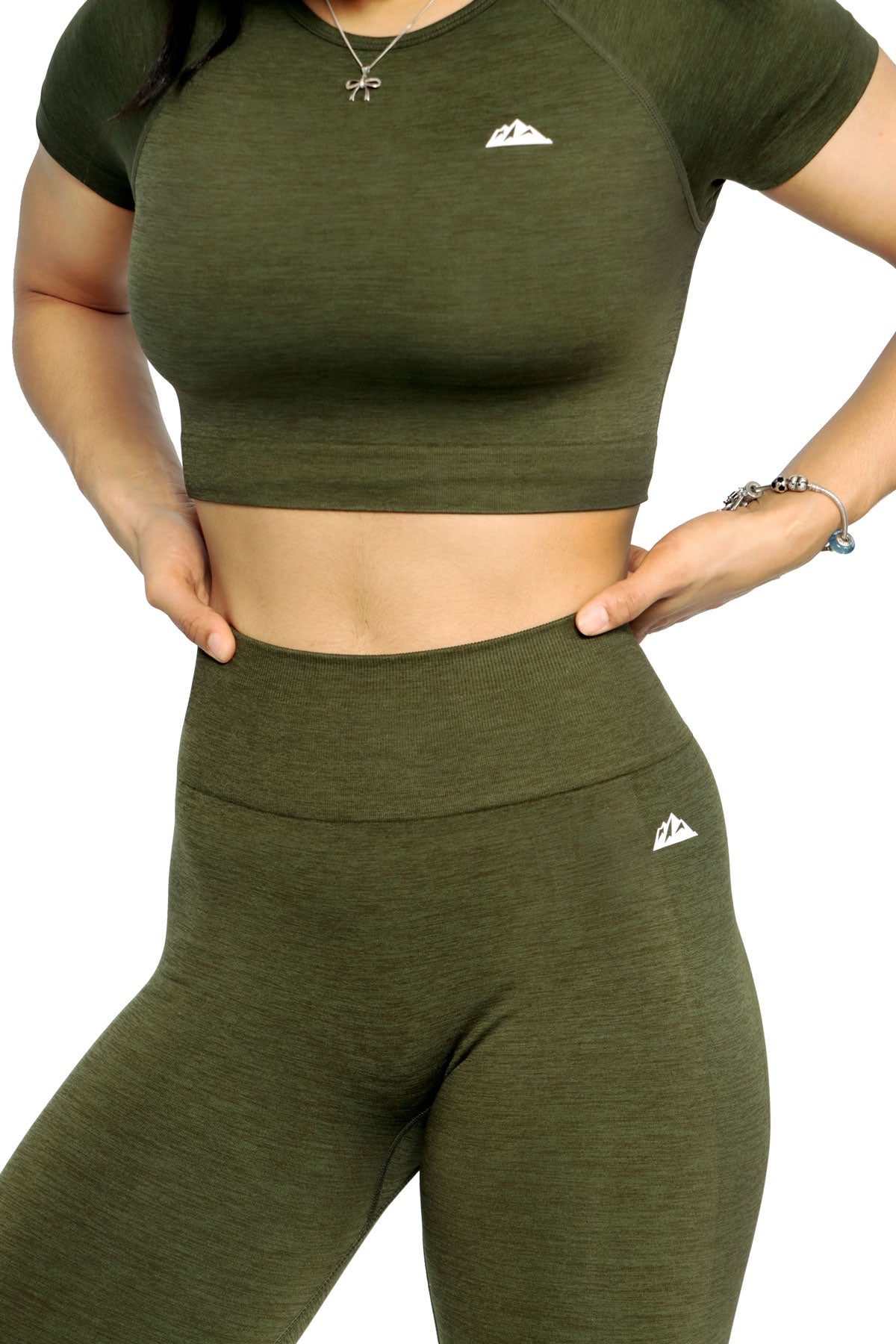 Verde Militar 'Go Flex' Conjunto Deportivo