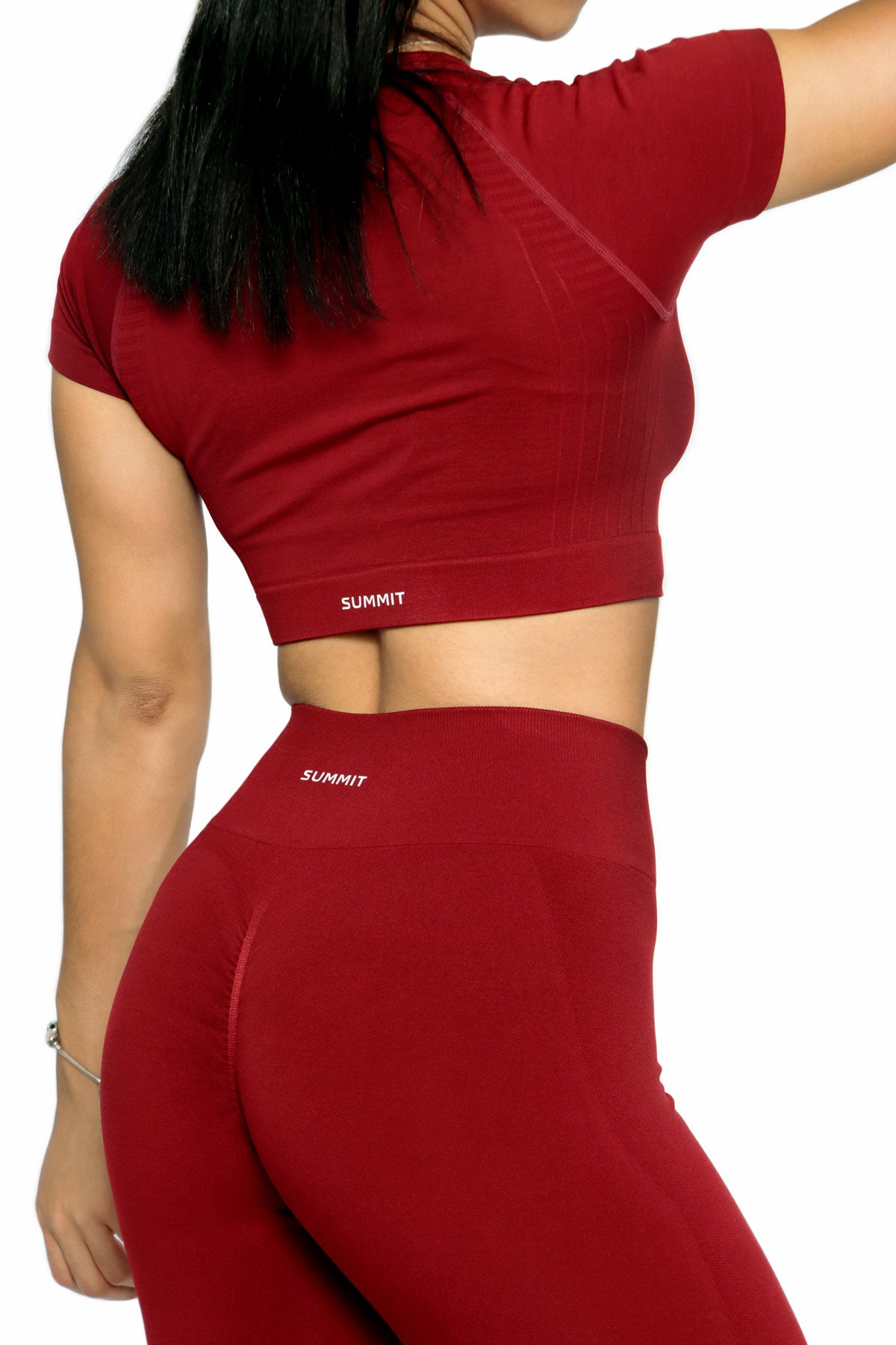 Rojo Oscuro 'Go Flex' Conjunto Deportivo