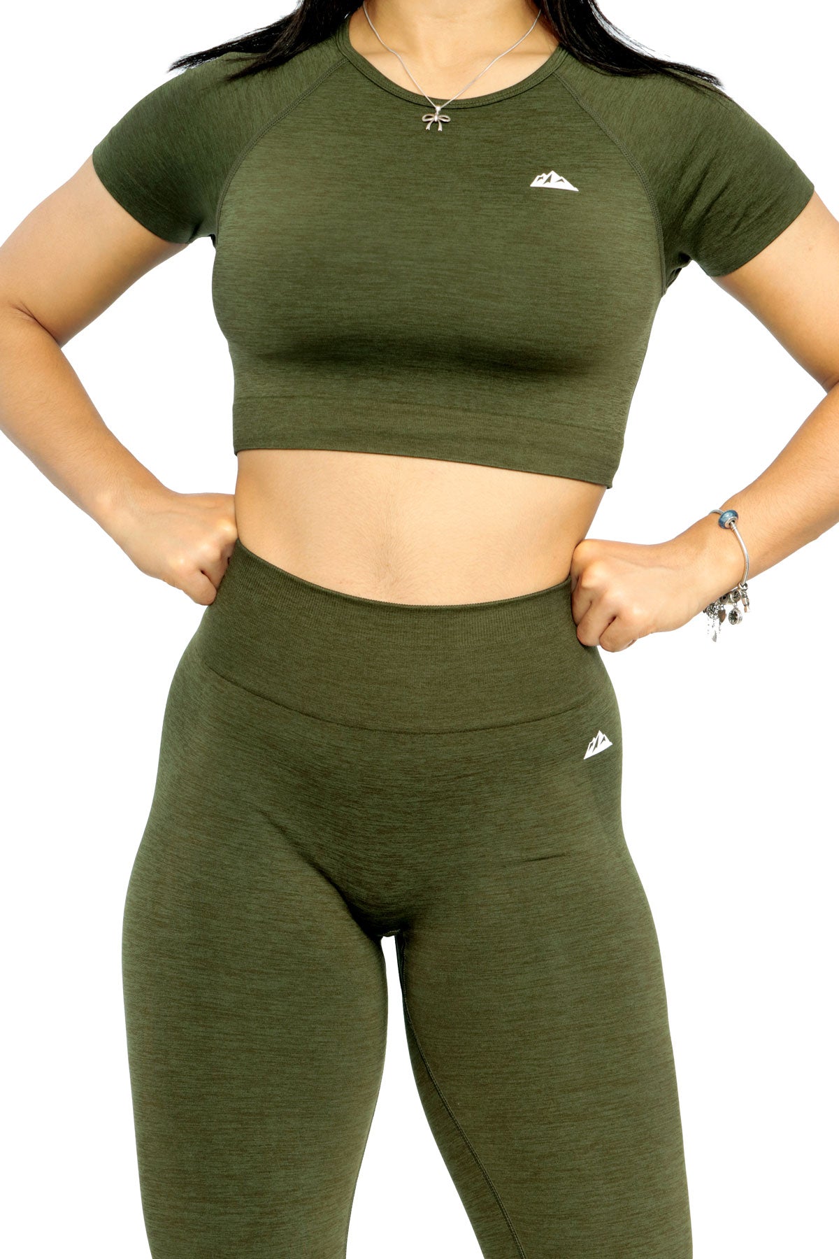 Verde Militar 'Go Flex' Conjunto Deportivo