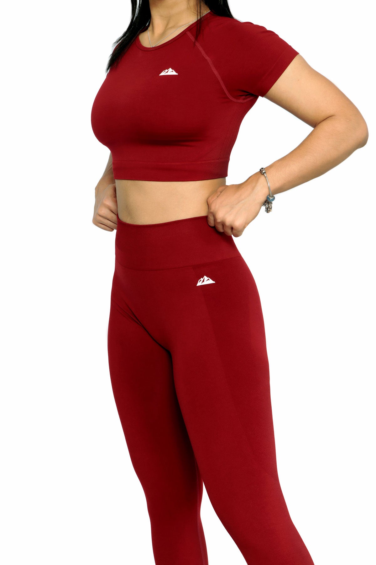 Rojo Oscuro 'Go Flex' Conjunto Deportivo