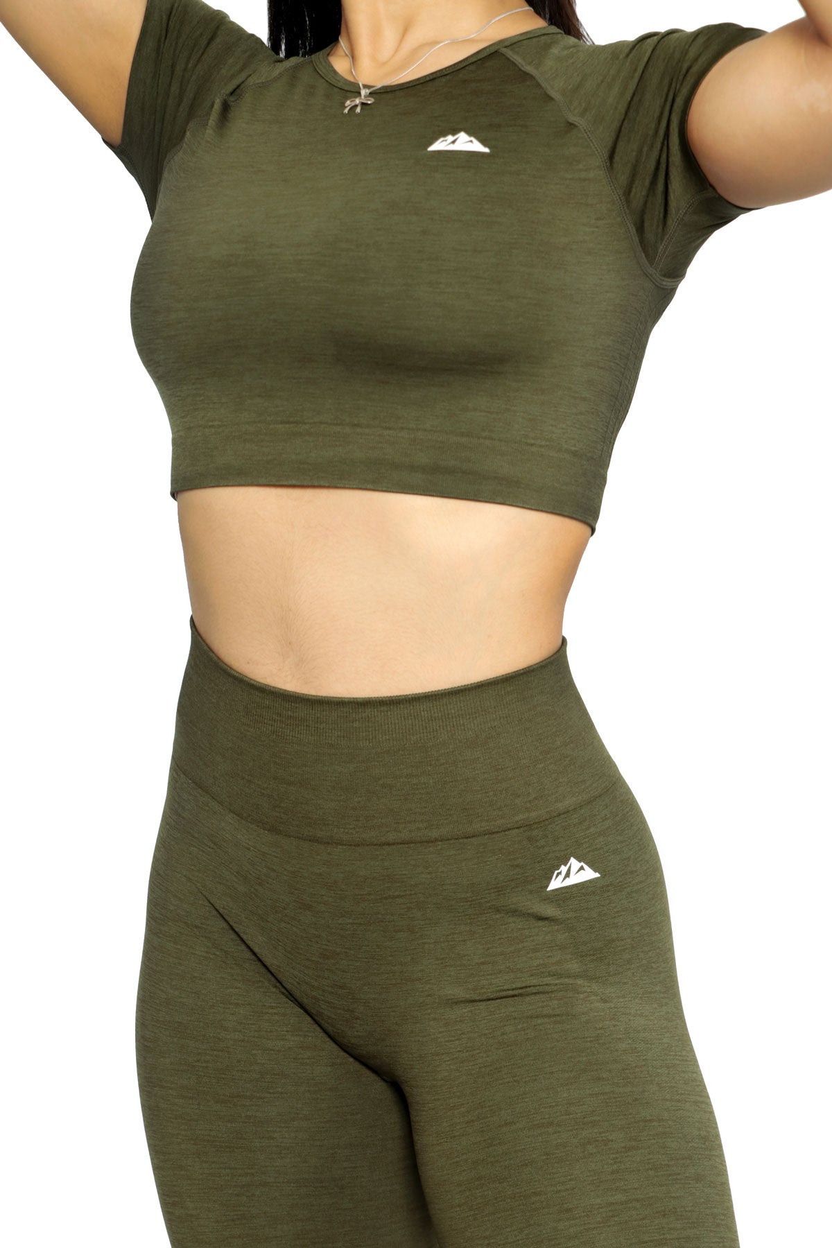 Verde Militar 'Go Flex' Conjunto Deportivo