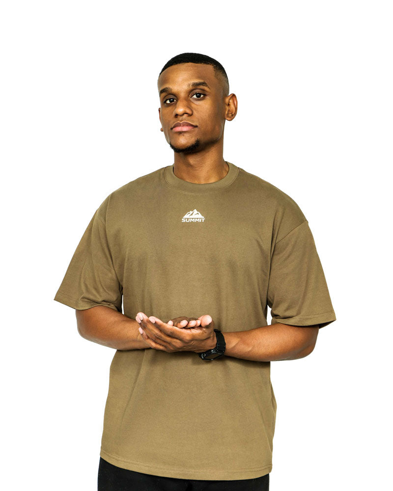 Marrón Oversized T-Shirt ‘Mejor Que Ayer’