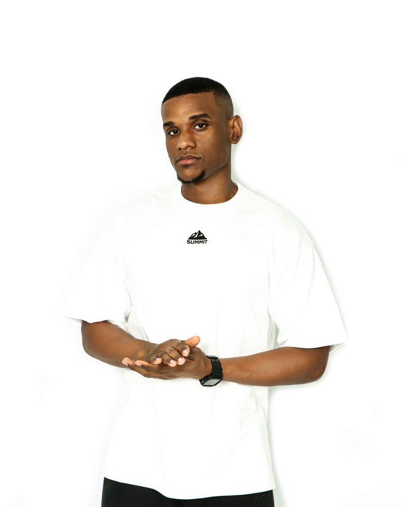 White Oversized T-Shirt ‘Mejor Que Ayer’