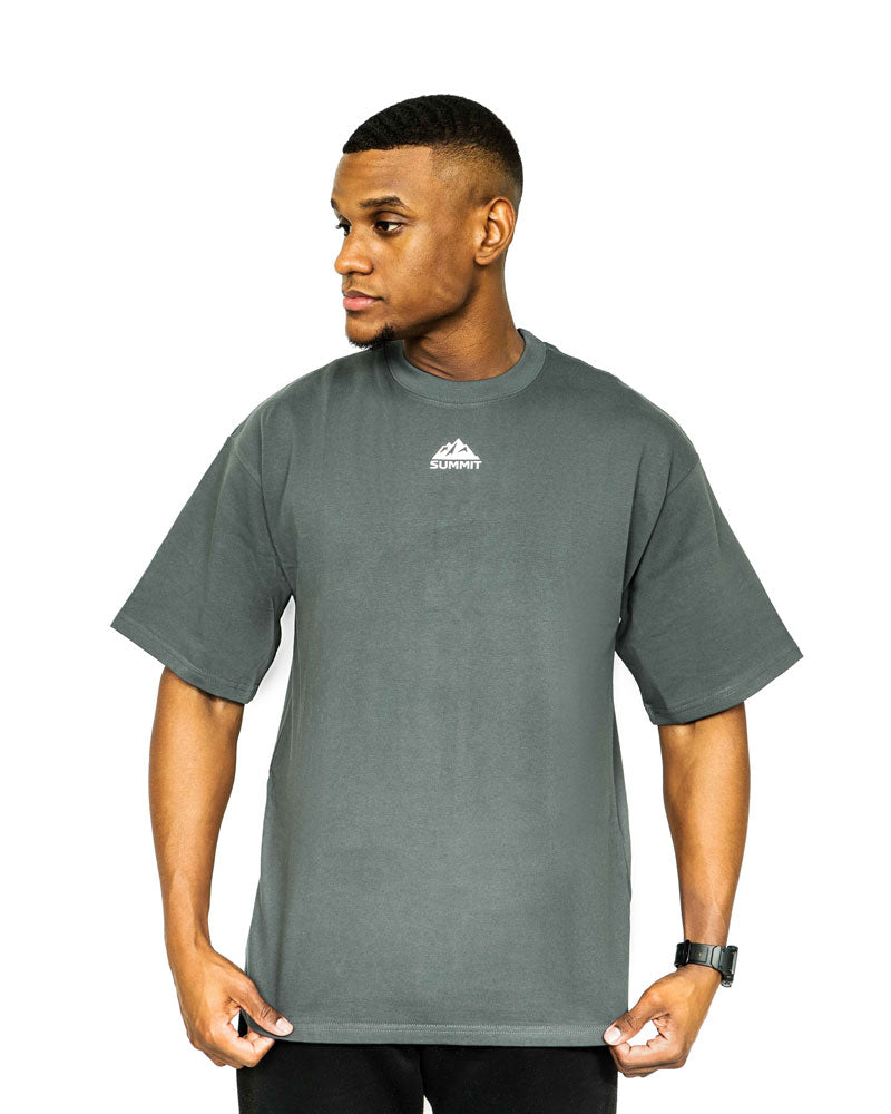 Gris Oversized T-Shirt ‘Mejor Que Ayer’