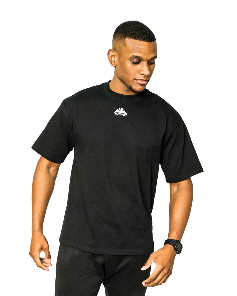 Black Oversized T-Shirt ‘Mejor Que Ayer’