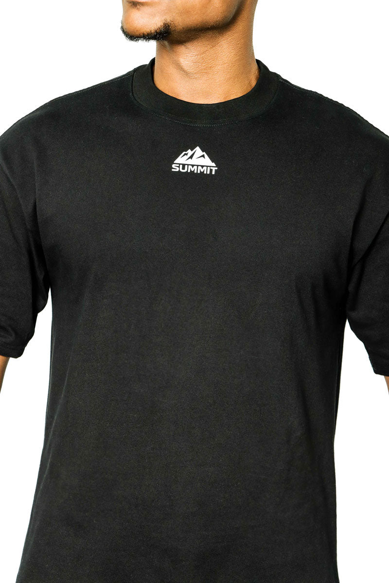 Black Oversized T-Shirt ‘Mejor Que Ayer’
