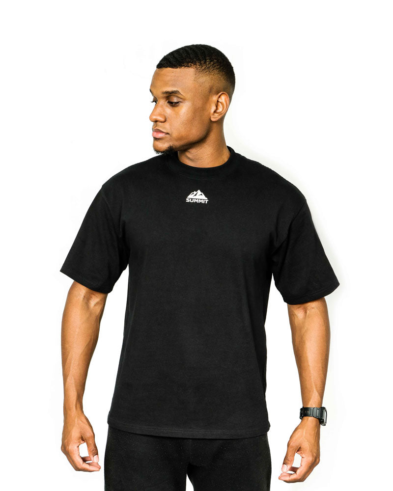 Black Oversized T-Shirt ‘Mejor Que Ayer’