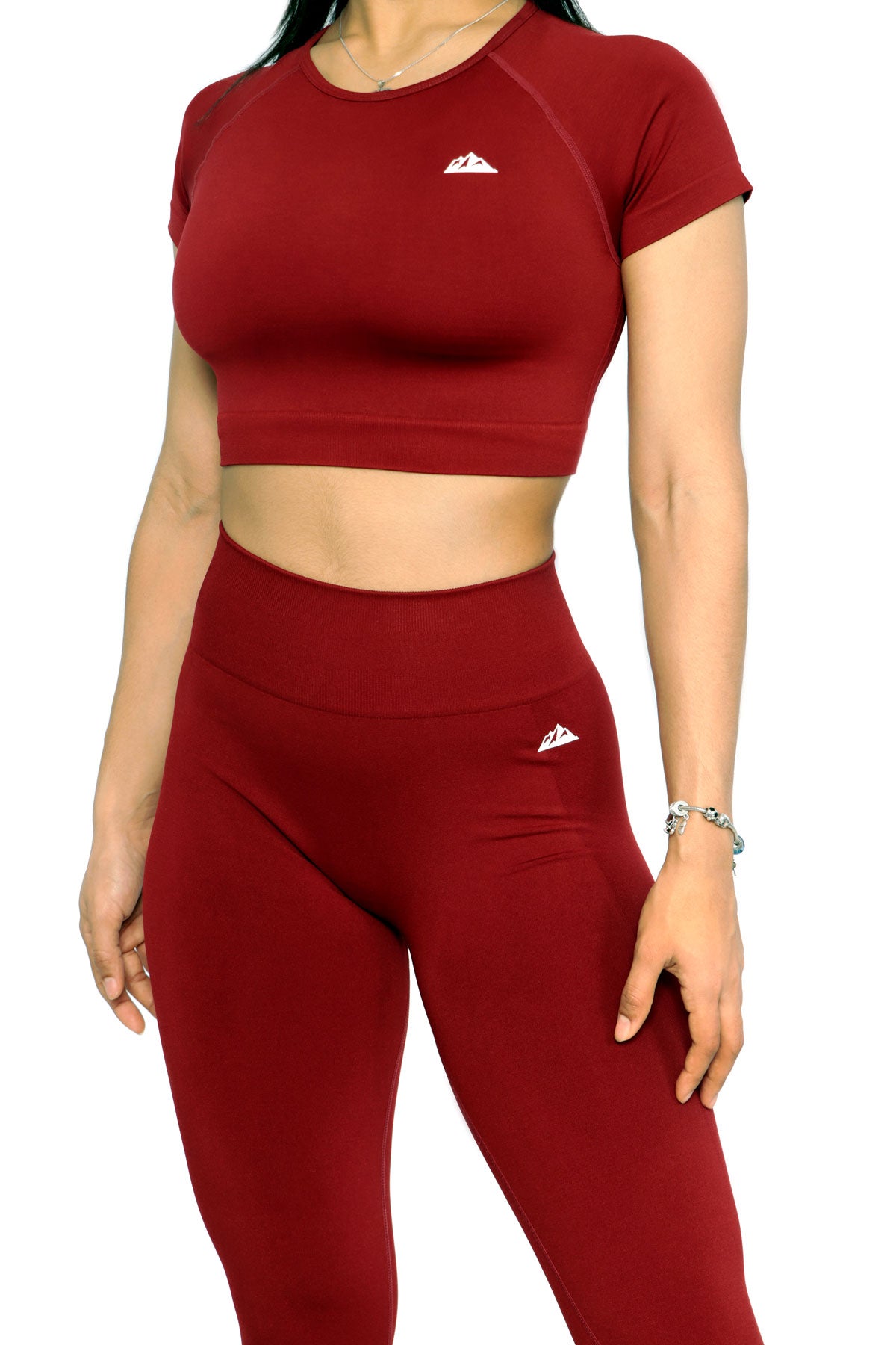 Rojo Oscuro 'Go Flex' Conjunto Deportivo